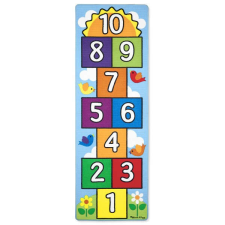 Melissa & Doug Játsszon szőnyeget "hopscotch" játszószőnyeg