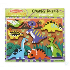 Melissa & Doug Könnyen megfogható puzzle - Dinók - Melissa &amp;amp; Doug puzzle, kirakós