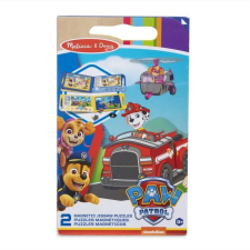 Melissa & Doug kreatív játék, Mancs Őrjárat mágneses puzzle, 2 db puzzle, kirakós