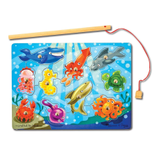 Melissa & Doug M&D fa Készségfejlesztő játék - Mágneses horgászat kreatív és készségfejlesztő