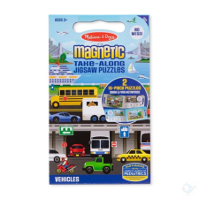 Melissa & Doug , mágneses puzzle, járművek puzzle, kirakós