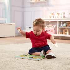 Melissa & Doug Melissa &amp; Doug Fa készségfejlesztő játék, háziállatok puzzle puzzle, kirakós