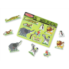 Melissa & Doug Melissa & Doug Hangos puzzle, Állatkert puzzle, kirakós