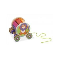 Melissa Doug Melissa & Doug Bébi és tipegő fajátékok, Húzható xylophone egyéb bébijáték