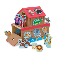 Melissa & Doug Noé bárkája fából készült játékkészlet elektronikus játék