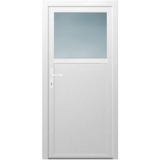  Mellékbejárati ajtó PVC balos 88 cm x 198 cm nyílászáró
