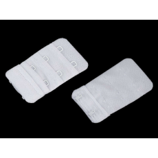  Melltartó hosszabbító - kétsoros - poliészter - 5 x 3,2 cm - 3 db