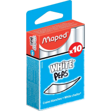 Melsvit D.O.O. Maped fehér kréta 10db, Whitepeps kréta