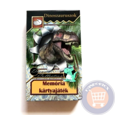  MEMÓRIA KÁRTYAJÁTÉK - DINOSZAURUSZOK kártyajáték