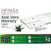  Memóriahabos Aloe Vera fedőmatrac - Infiniza 140x200x5 cm