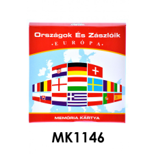 Memóriakártya, Országok és Zászlóik - Európa memóriajáték