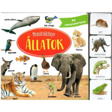  Memóriakönyv: Állatok - 40 memóriakártyával gyermek- és ifjúsági könyv