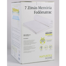  Memory 7 zónás fedőmatrac 140x200 cm lakástextília