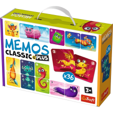 Memos klasszikus: aranyos szörnyek játék társasjáték