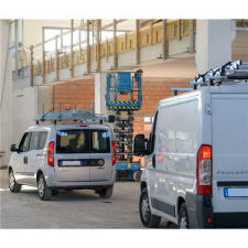 Menabo Tetőcsomagtartó keresztrudak Fiat Doblo II, 2015+ modellre Menabo Professional Alumínium tetőcsomagtartó