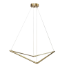 Mennyezeti lámpa LED APP1776-CP Brush Gold