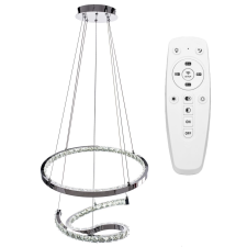  Mennyezeti LED kristály lámpa APP773-2CP + távirányító világítás