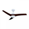  - Mennyezeti ventilátor lámpa, barna (3 lapát, 15W LED) távirányítóval