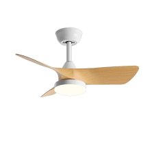  Mennyezeti ventilátor, Távirányító, Alacsony zajszint, C-lámpával, 32 hüvelykes, Fali vezérlés világítás