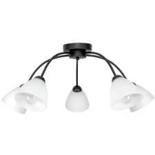  MENNYEZETRE FÜGGESZTETT LÁMPA, FEKETE, ÜVEG LÁMPA, FEHÉR 15-310 JAGNA világítás