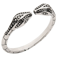 MenSteel Two Snake – duó kígyós acorn gyűrű gyűrű