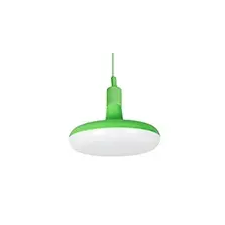 Mentavill Agumi E27 függeszték zöld + ajándék E27/18W LED lámpa! világítás