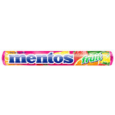  MENTOS Fruit 20-as box 38g csokoládé és édesség