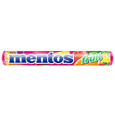  MENTOS Fruit 20-as box 38g csokoládé és édesség
