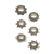 MenzStuff MENZSTUFF 6PC STRECHEABLE RING SET