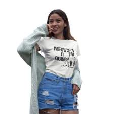  Meow's it going - Női Póló női póló