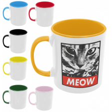 MEOW - Színes Bögre bögrék, csészék