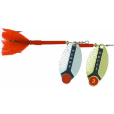 Mepps Lusox - Méret: 2Szin: arany-sárga fluoTömeg: 16 gCsomagolás: 3db /csomag csali