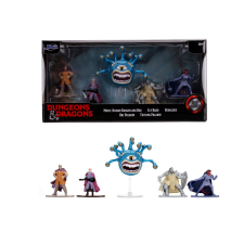 Mercaton 5 DARABOS FÉM FIGURÁKBÓL ÁLLÓ KÉSZLET DUNGEONS DRAGONS 4 CM játékfigura