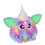 Mercaton FURBY INTERAKTÍV PLÜSS JÁTÉK FURBY NYAKKENDŐ FESTÉS