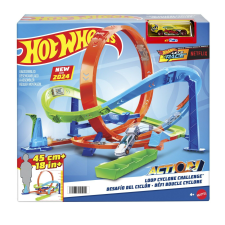 Mercaton HOT WHEELS AKCIÓ KÉSZLET CIKLON KIHÍVÁS autópálya és játékautó