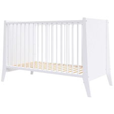 Mercaton Hubners Cosmo 120x60 cm fehér fa gyerekágy kiságy, babaágy