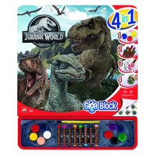 Mercaton JURASSIC WORLD RAJZKÉSZLET GIGA BLOKK 4 AZ 1-BEN kreatív és készségfejlesztő