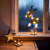 Mercaton PVC LED ablakdekoráció - rénszarvas - 28 x 17 cm - 3 x AAA
