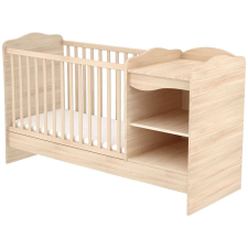 Mercaton &quot;Hubners Eva Kombi 120x60 cm természetes fa átalakítható gyerekágy&quot; kiságy, babaágy