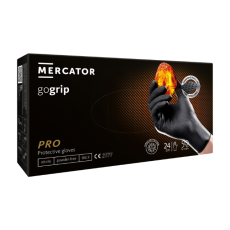 MERCATOR® gogrip black - M, Nitril, 50