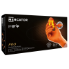 Mercator Medical MERCATOR gogrip Narancs háromszoros vastagságú munkavédelmi nitril kesztyű, 50db - M
