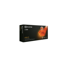 Mercator Medical MERCATOR gogrip prémium munkavédelmi nitril kesztyű - Narancs - 50 db - XL