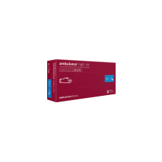 Mercator Medical S.A. Mercator ambulance® high risk latex púdermentes vizsgálókesztyű - Kék - 50 db - XL