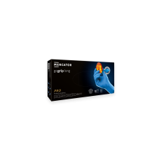 Mercator Medical S.A. MERCATOR gogrip long prémium munkavédelmi nitril kesztyű - Kék - 50 db - XXL