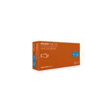 Mercator Medical S.A. Mercator nitrylex® high risk narancs púdermentes nitril vizsgálókesztyű - L - Narancs