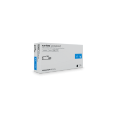 Mercator Medical Santex rugalmas latex púderezett fehér orvosi kesztyű - 100 db - XL - fehér