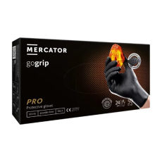 Mercator Medical Zrt GoGrip Black Gumikesztyű L-es