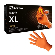 Mercator Medical Zrt MERCATOR GoGrip Orange Gumikesztyű XL-es