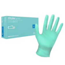 Mercator Nitrylex green gumikesztyű  M gyógyászati segédeszköz