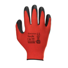 Mercator Tech Red&amp;Black latex mártott kesztyű védőkesztyű